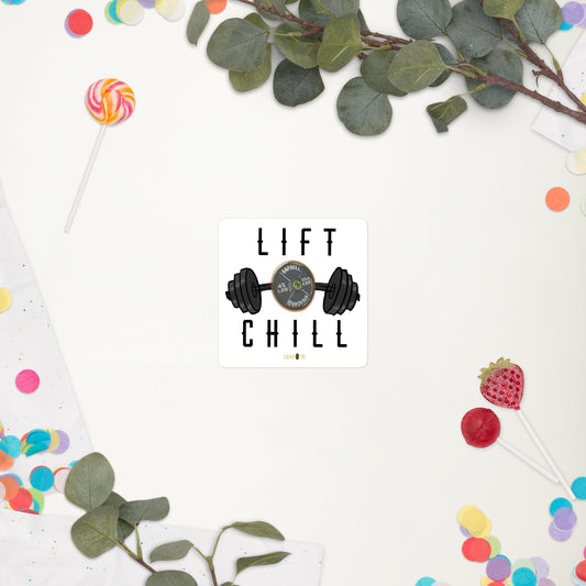 Lift n' Chill Bubble-free stickers