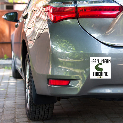 Lean Mean Machine Bubble-free stickers