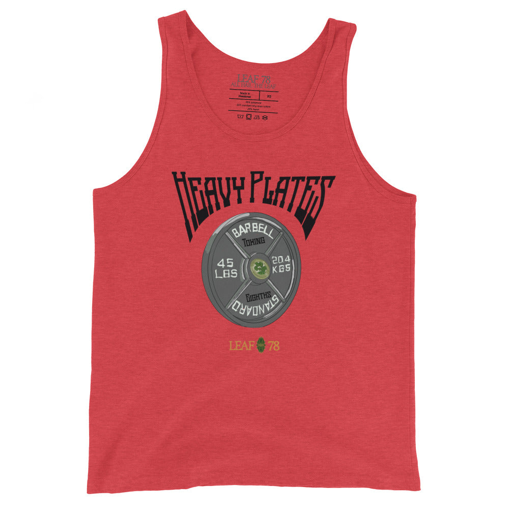 Heavy Plates Toking Eighths Tank Top