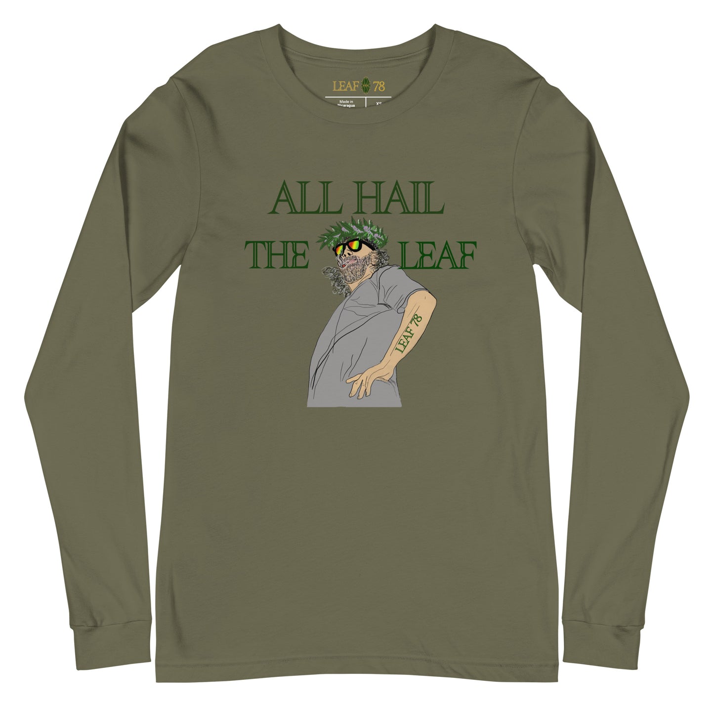 King of the Leaf Long Sleeve Tee