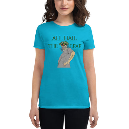 King of the Leaf Fitted short sleeve t-shirt