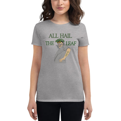 King of the Leaf Fitted short sleeve t-shirt