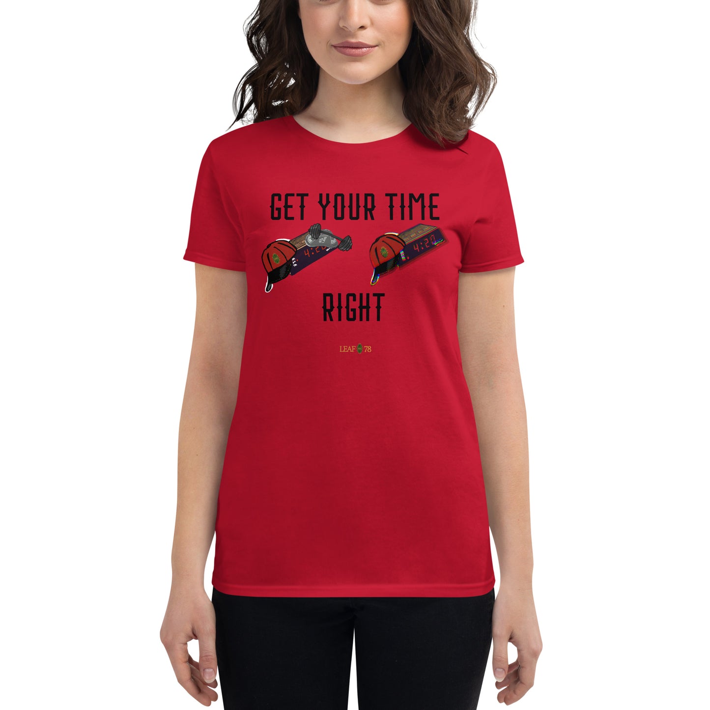 Get Your Time Right Fitted short sleeve t-shirt