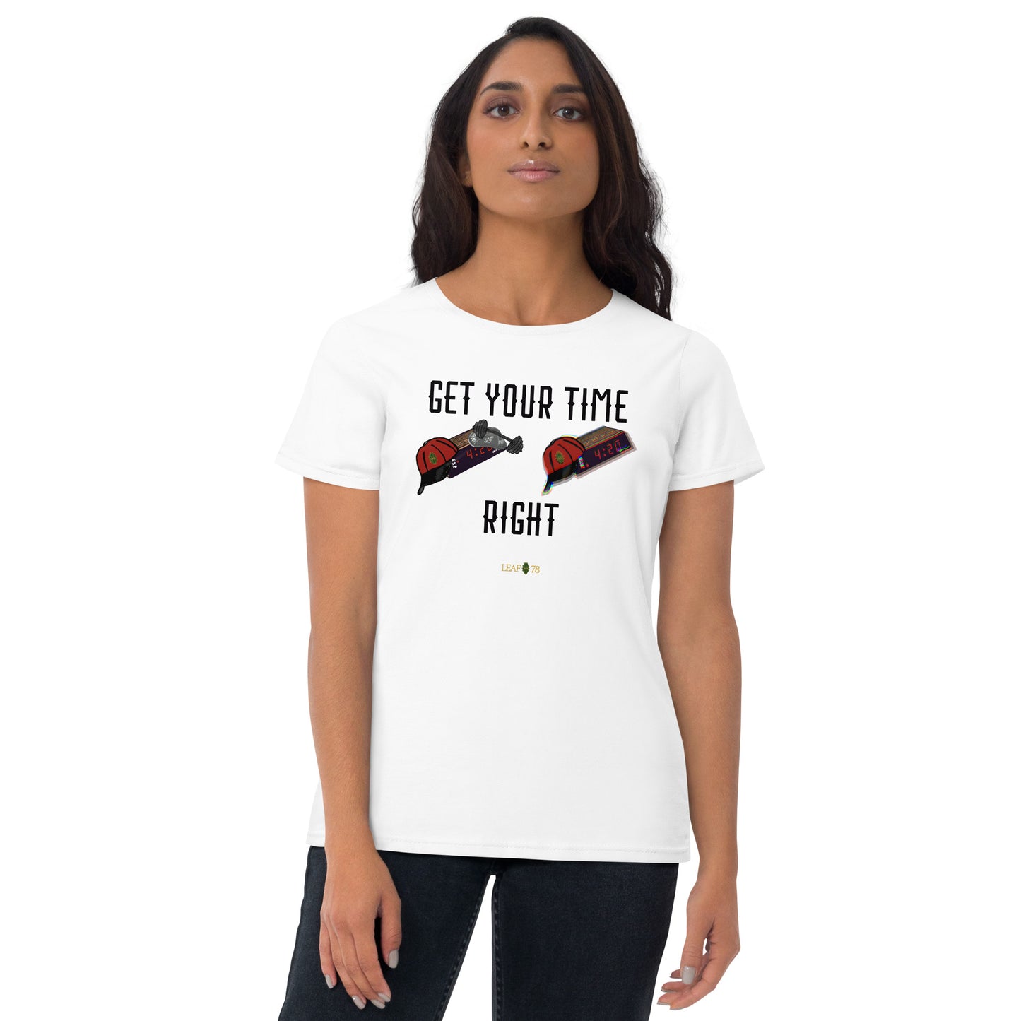 Get Your Time Right Fitted short sleeve t-shirt