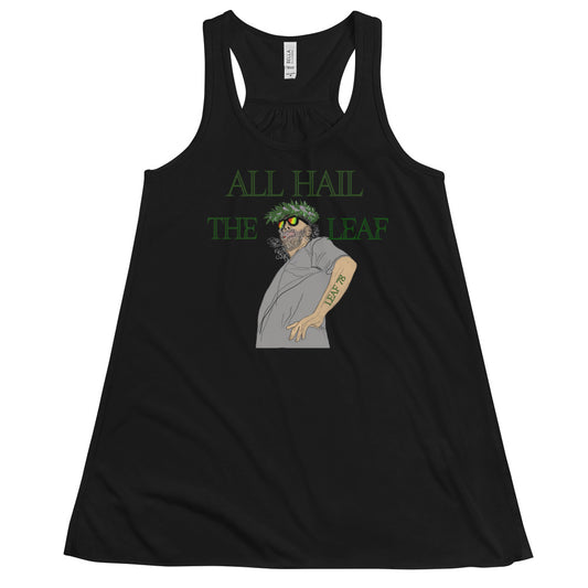 King of the Leaf Flowy Racerback Tank