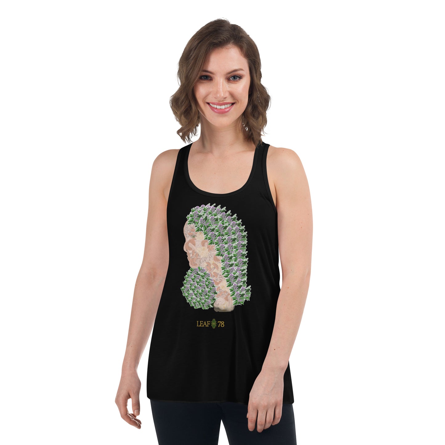 Mama Mush Love Flowy Racerback Tank