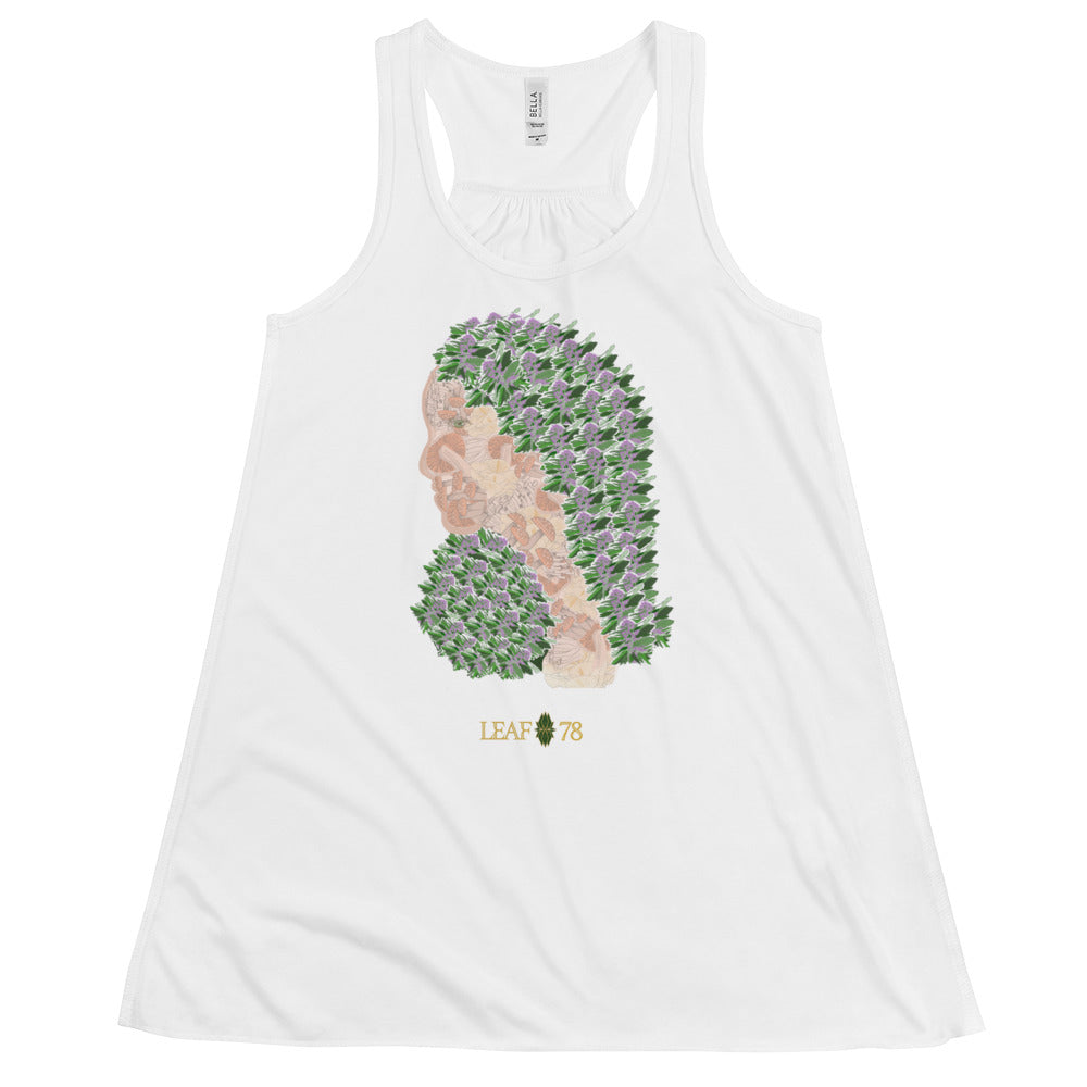 Mama Mush Love Flowy Racerback Tank